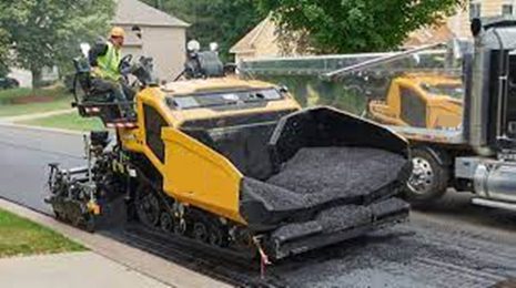 Asphalt paver spares and services.